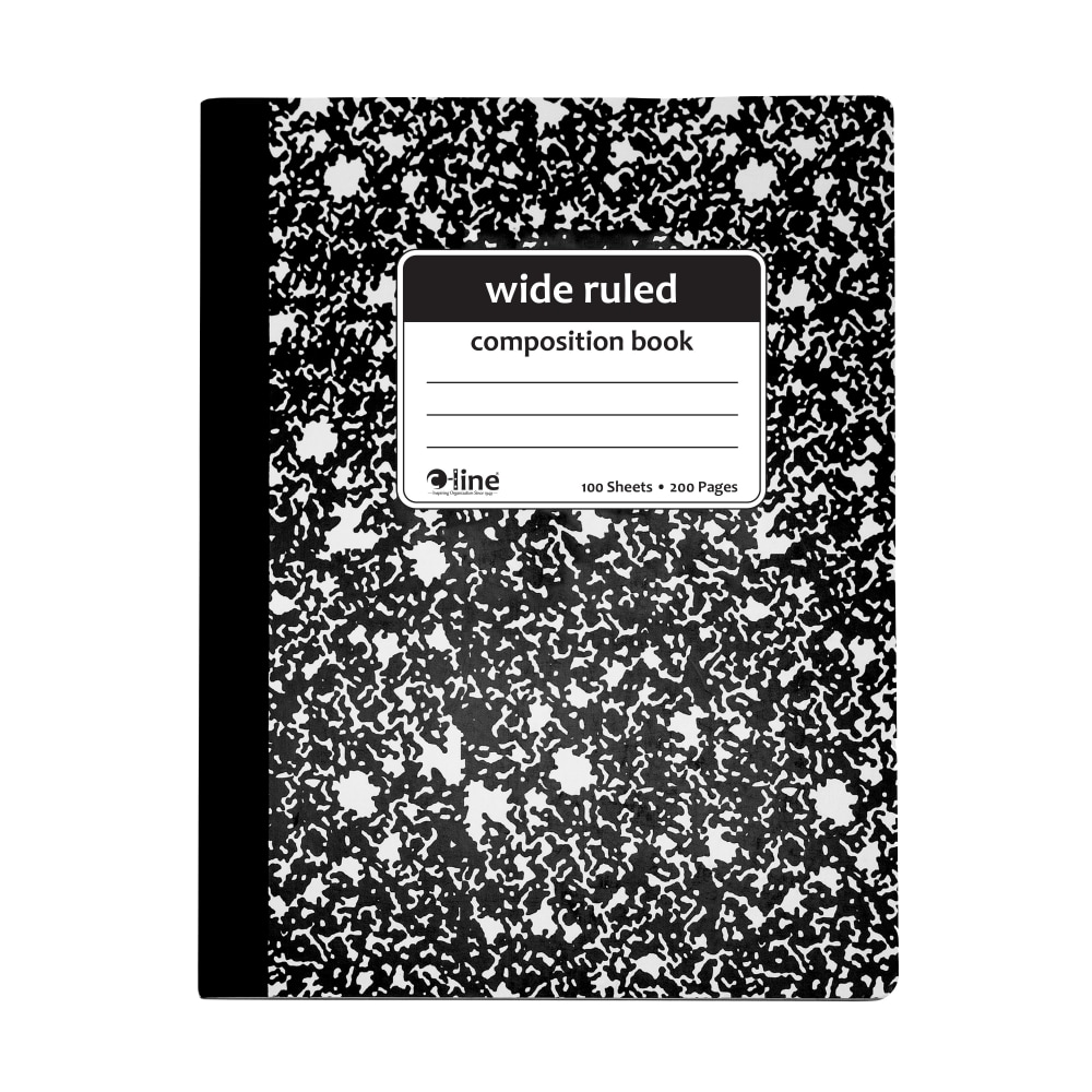 C-Line Composition Notebooks, 7-1/2" x 9-3/4", Wide