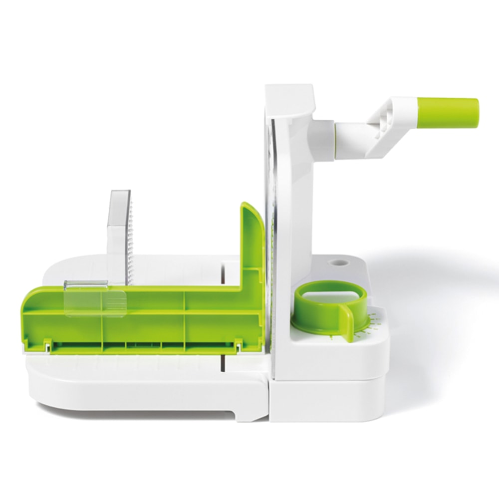Starfrit® 092968-002-0000 Manual Deli Slicer, Green/White