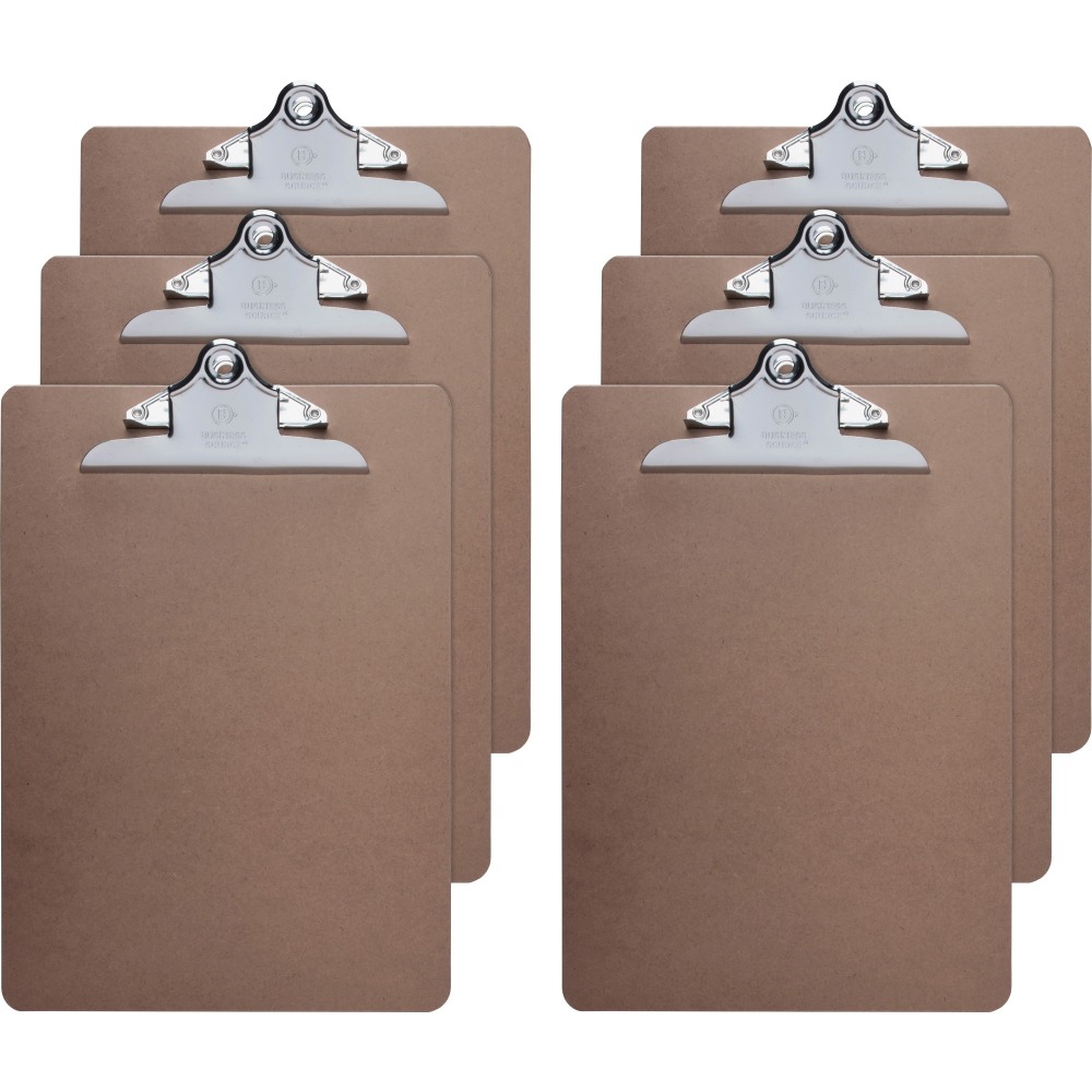 Business Source Hardboard Clipboard - Standard - 9"