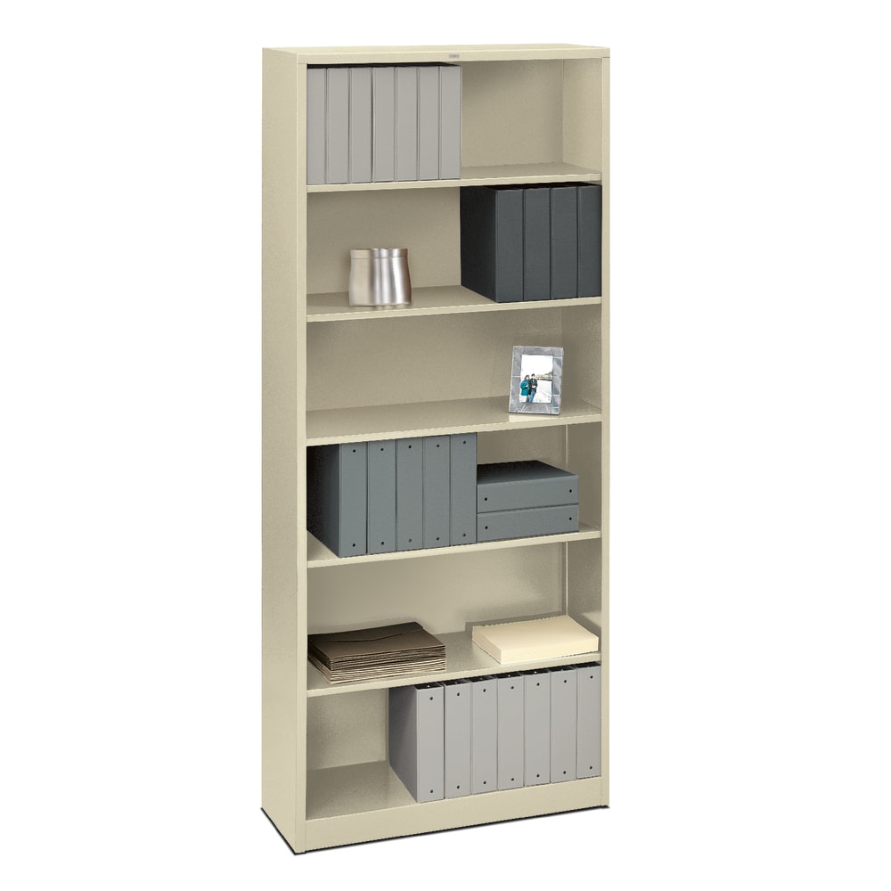 HON® Brigade® 6 Shelf Transitional Modular Shelving Bookcase,