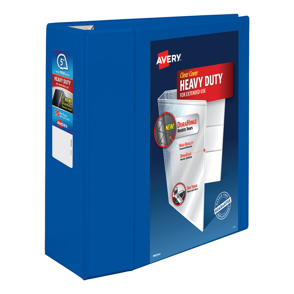 Avery® Heavy-Duty View 3-Ring Binder With Locking One-Touch