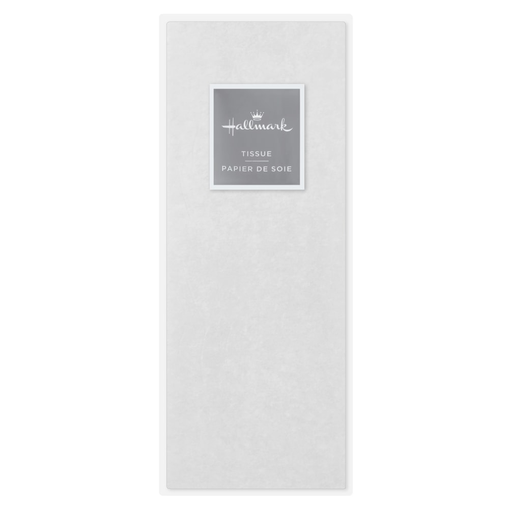 Hallmark Solid White Tissue Paper for Gift Wrap
