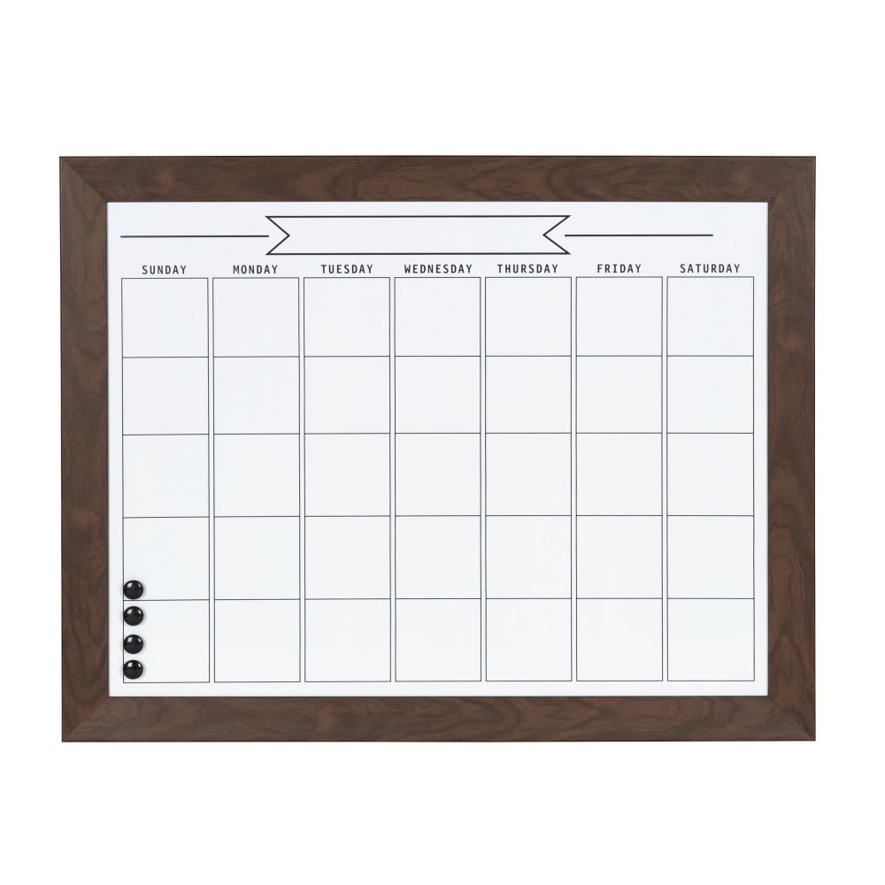 DesignOvations Beatrice Magnetic Framed Dry-Erase Monthly