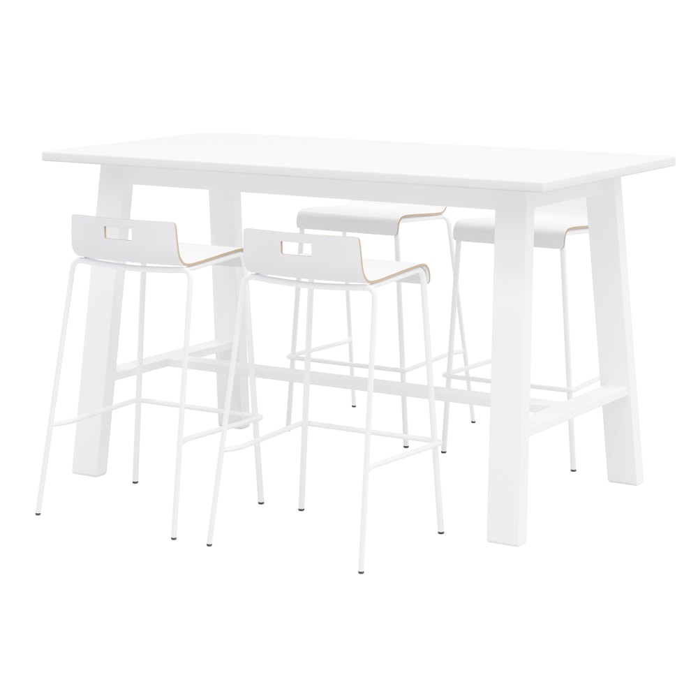 KFI Studios Midtown Bar Height Table With 4