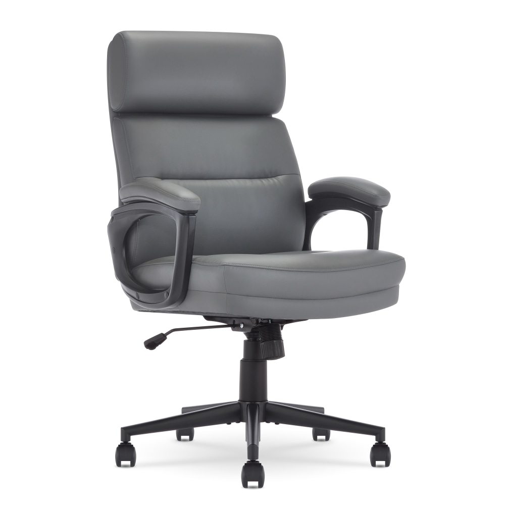 Serta Comfort Series Ergonomic Bonded Leather Mid-Back Executive