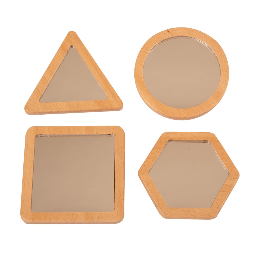 Learn Well Little Looking Shape Mirrors - Set