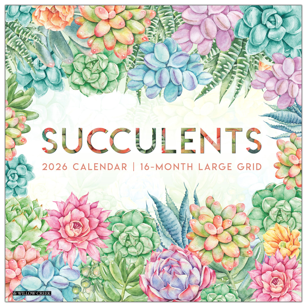 2026 Willow Creek Press Art & Design Monthly