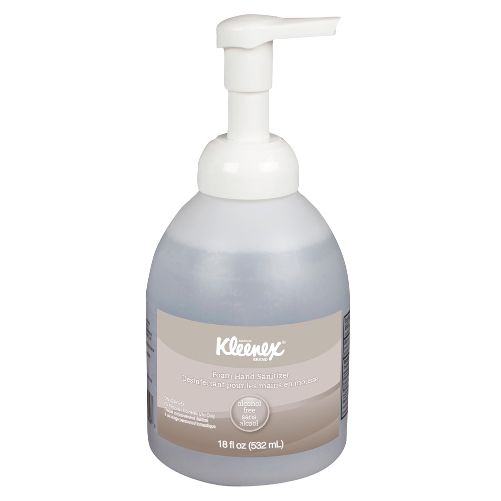 Kleenex® Ultra Moisturizing Foam Hand Sanitizer, Unscented, 18