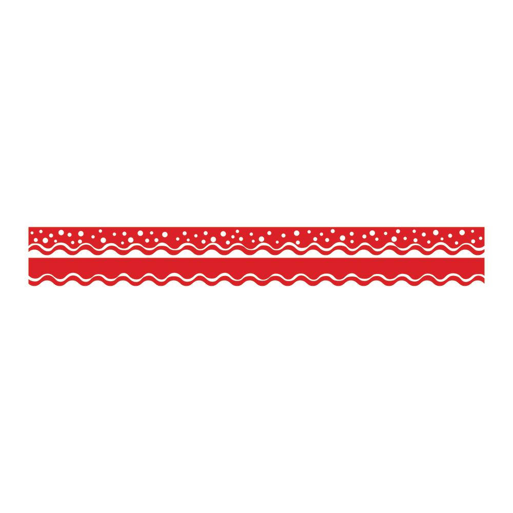 Barker Creek Scalloped-Edge Double-Sided Borders, 2 1/4" x