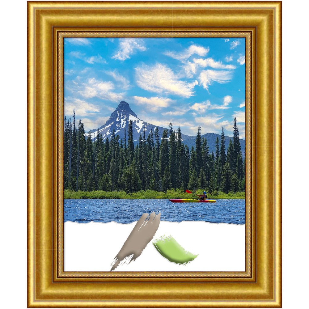 Amanti Art Wood Picture Frame, 15" x 18",