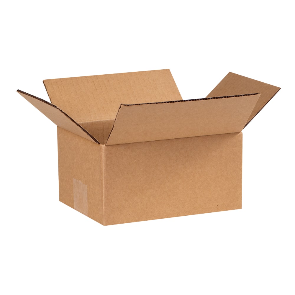 Partners Brand Corrugated Boxes, 8" x 6" x