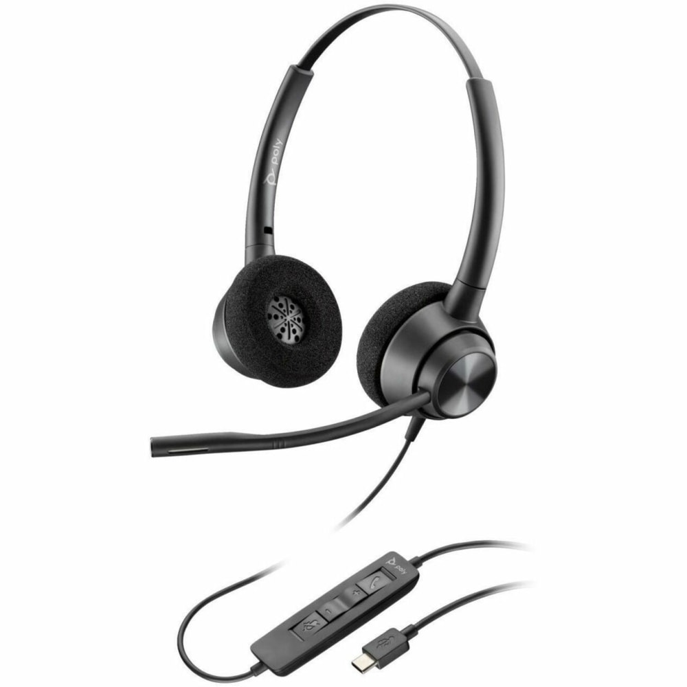 Poly EncorePro 320 Stereo USB-A Headset TAA, 767G0AA