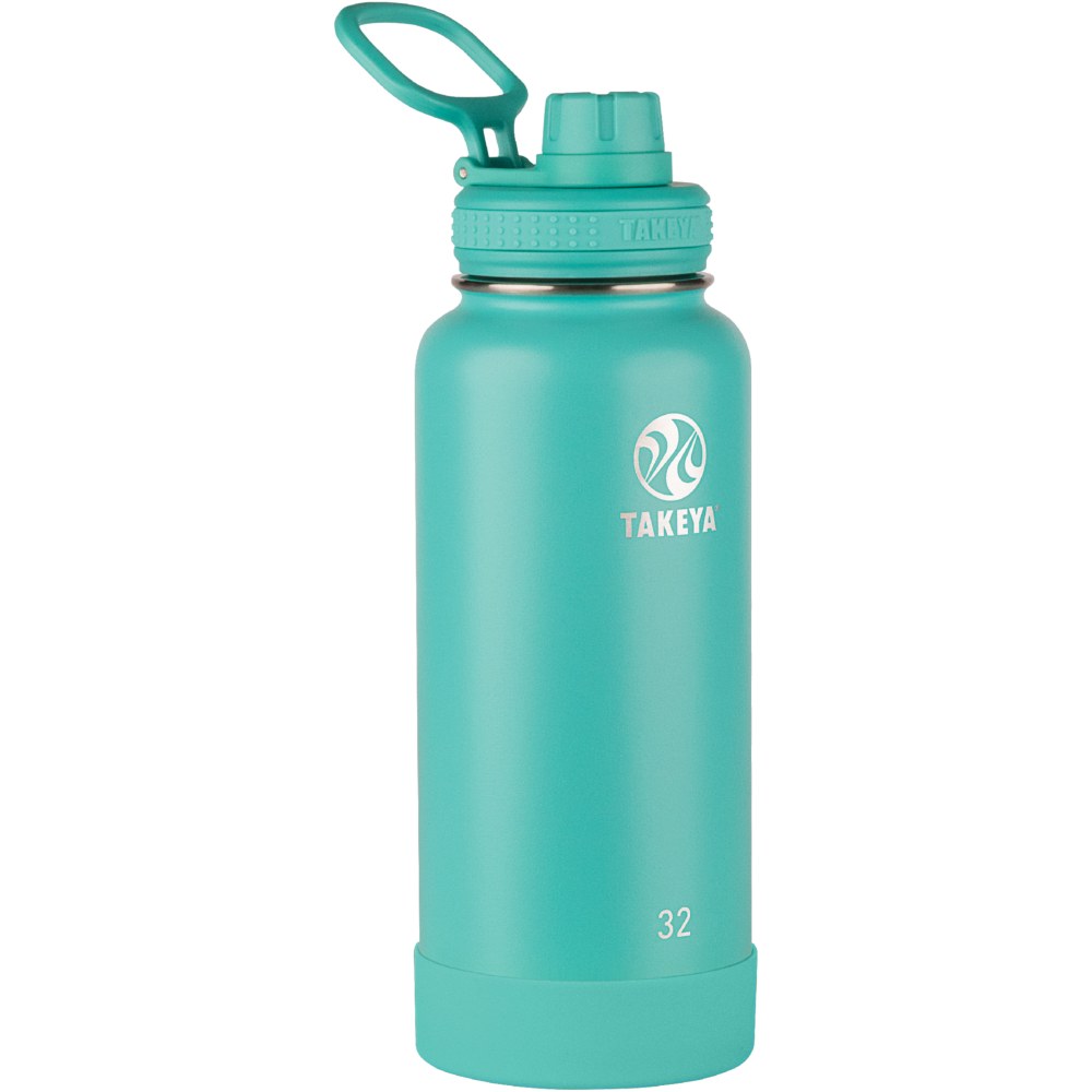 Takeya Actives Spout Reusable Water Bottle, 32 Oz,
