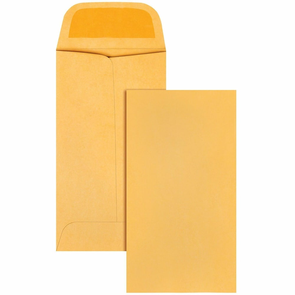 Quality Park Kraft Coin/Small Parts Envelope - Coin