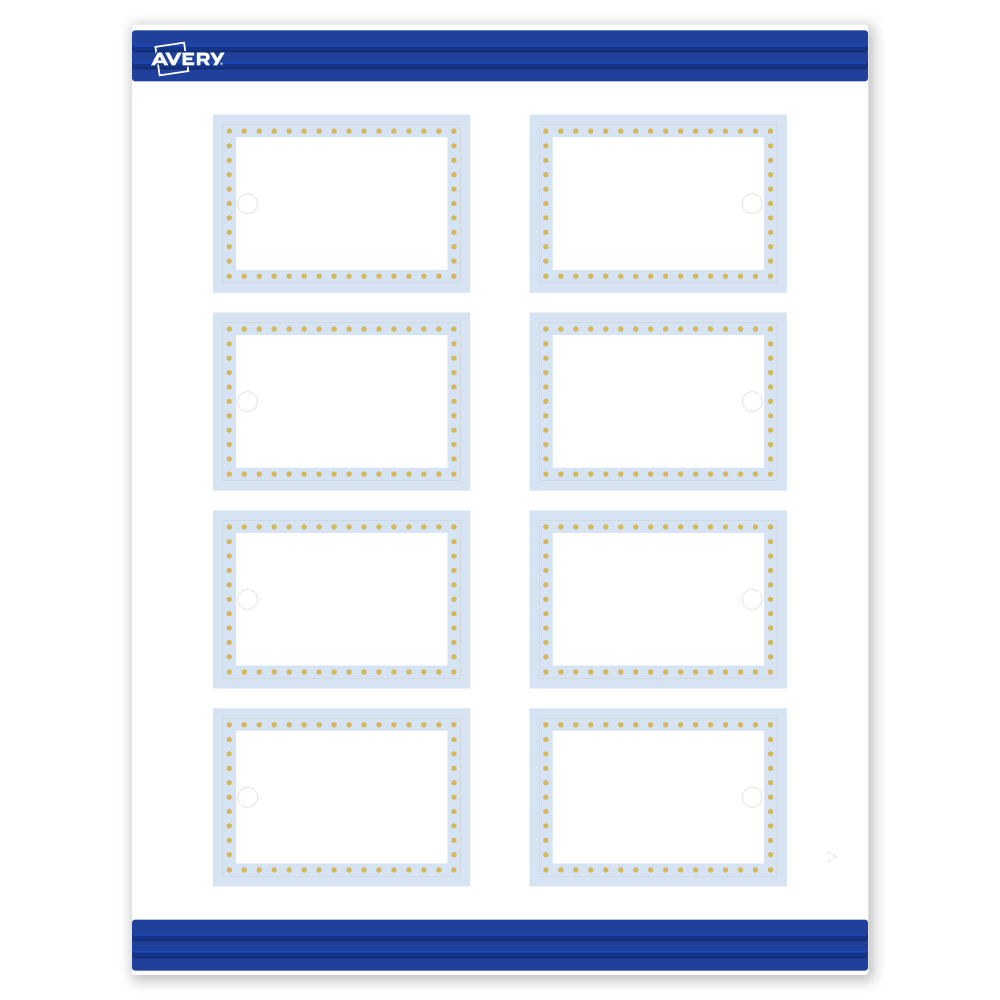 Avery® Print-To-The-Edge Tags With Sure Feed® Technology,