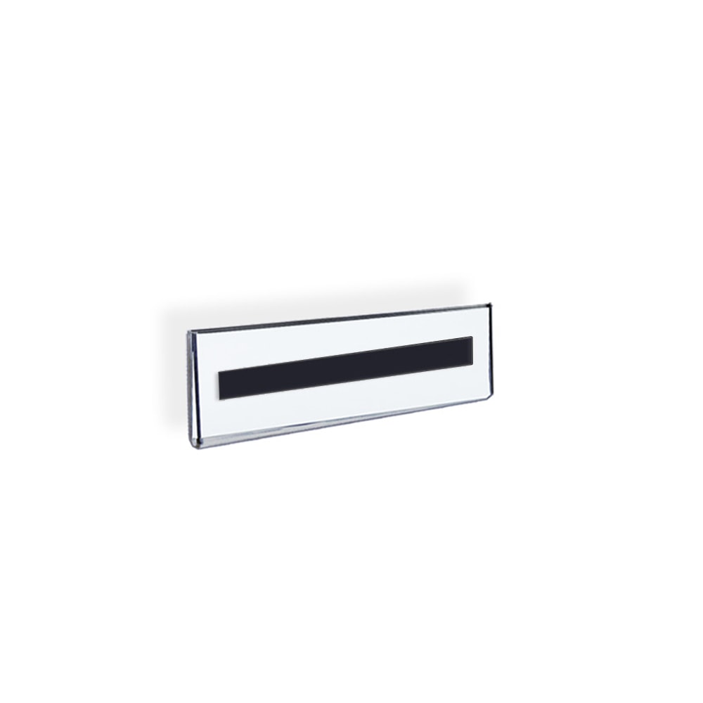 Azar Displays Acrylic Sign Holders With Magnetic Strips,