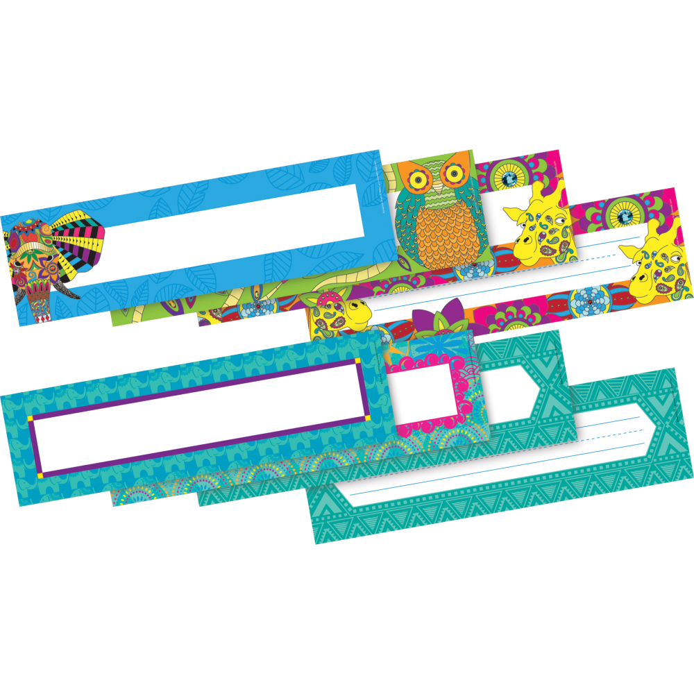 Barker Creek Double-Sided Name Plates, 12" x 3-1/2",