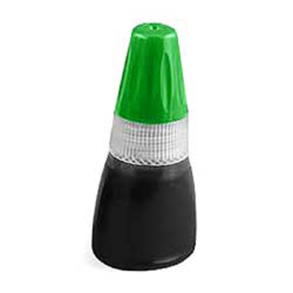 Xstamper® Pre-Inked Stamp Re-Inking Fluid, 10 ml, Green