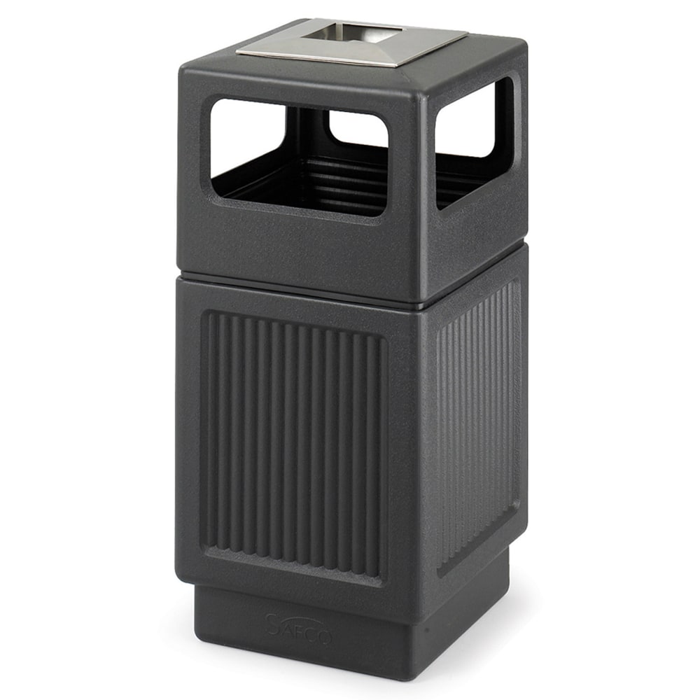 Safco® Canmeleon™ Recessed Panel Ash Urn, Side Opening,