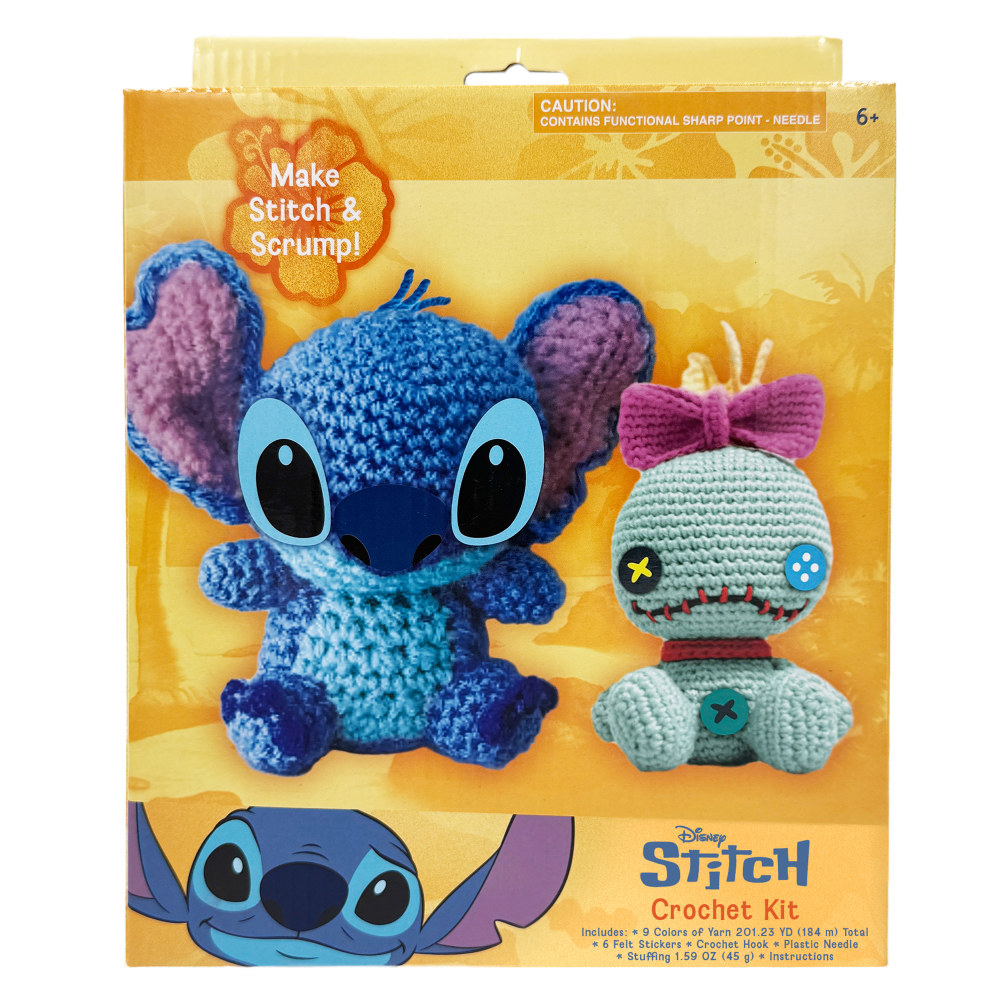 Disney Lilo & Stitch 2 Pack Crochet Kit,