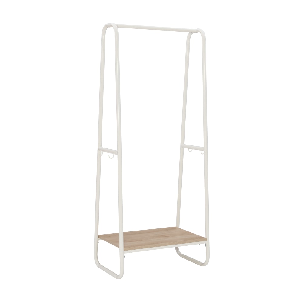 Linon Blaisdell Tall Clothing Rack, 60”H x 27-1/4”W