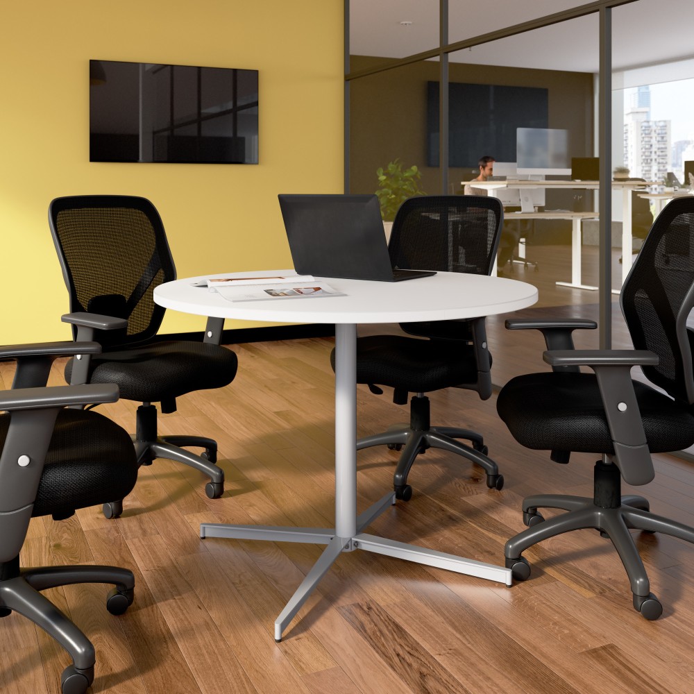 Bush Business Furniture 42-inch Round Conference Table with