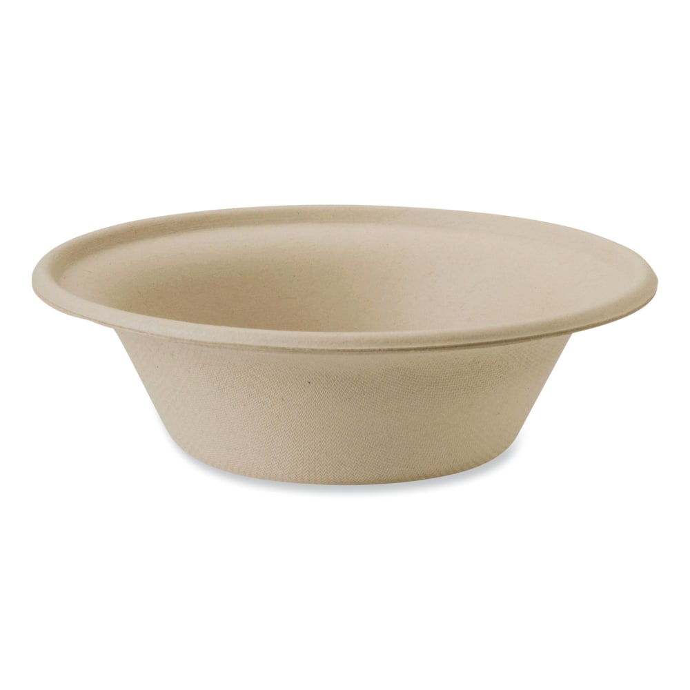 World Centric® Fiber Bowls, 11.5 Oz, Natural Paper,
