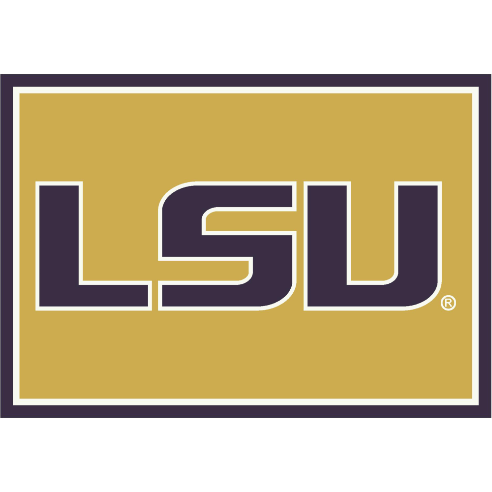 Imperial NCAA Spirit Rug, 4&#x27; x 6&#x27;, Louisiana