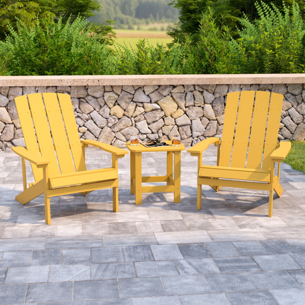 Flash Furniture Charlestown All-Weather Poly Resin Wood