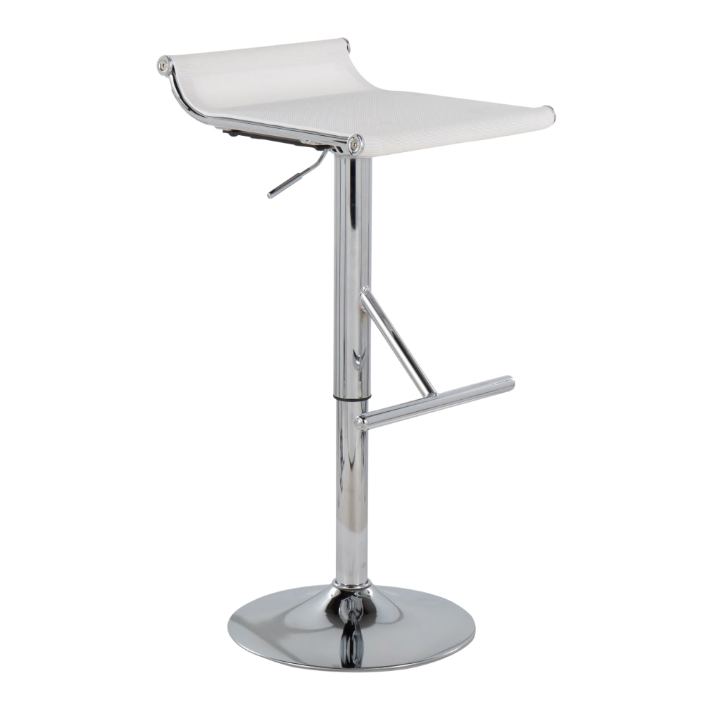 LumiSource Mirage Ale Contemporary Adjustable Bar Stool,