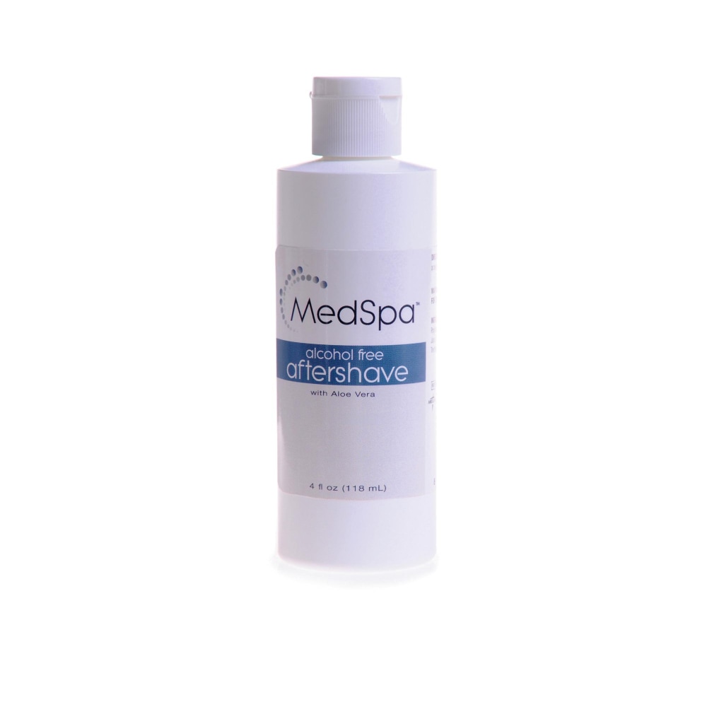 Medline MedSpa Alcohol-Free Aftershave, 4 Oz, Pack Of
