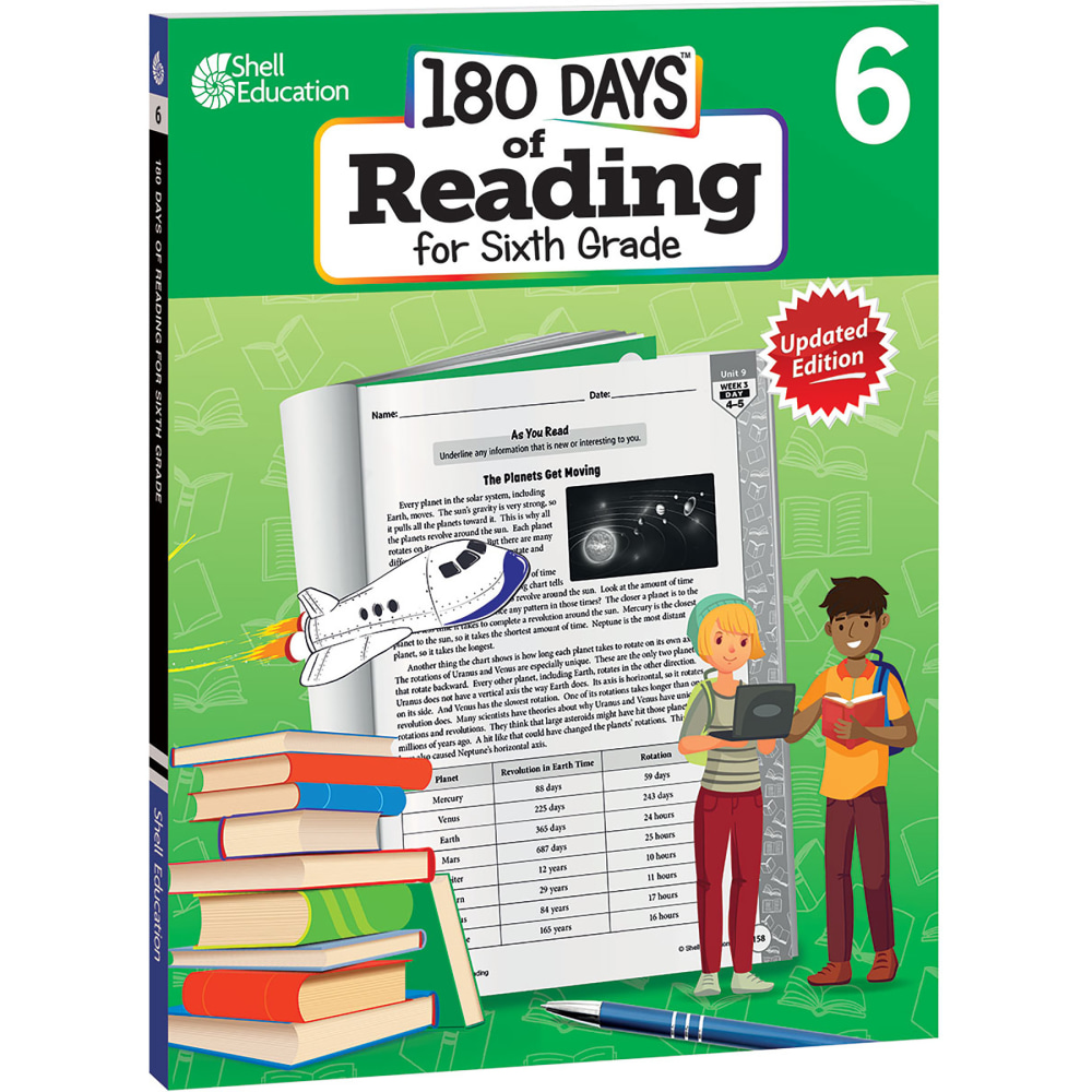Shell Education 180 Days Of Reading 2nd Edition,
