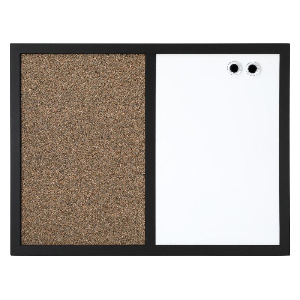 Realspace™ Magnetic Dry-Erase Whiteboard/Cork Bulletin Board,