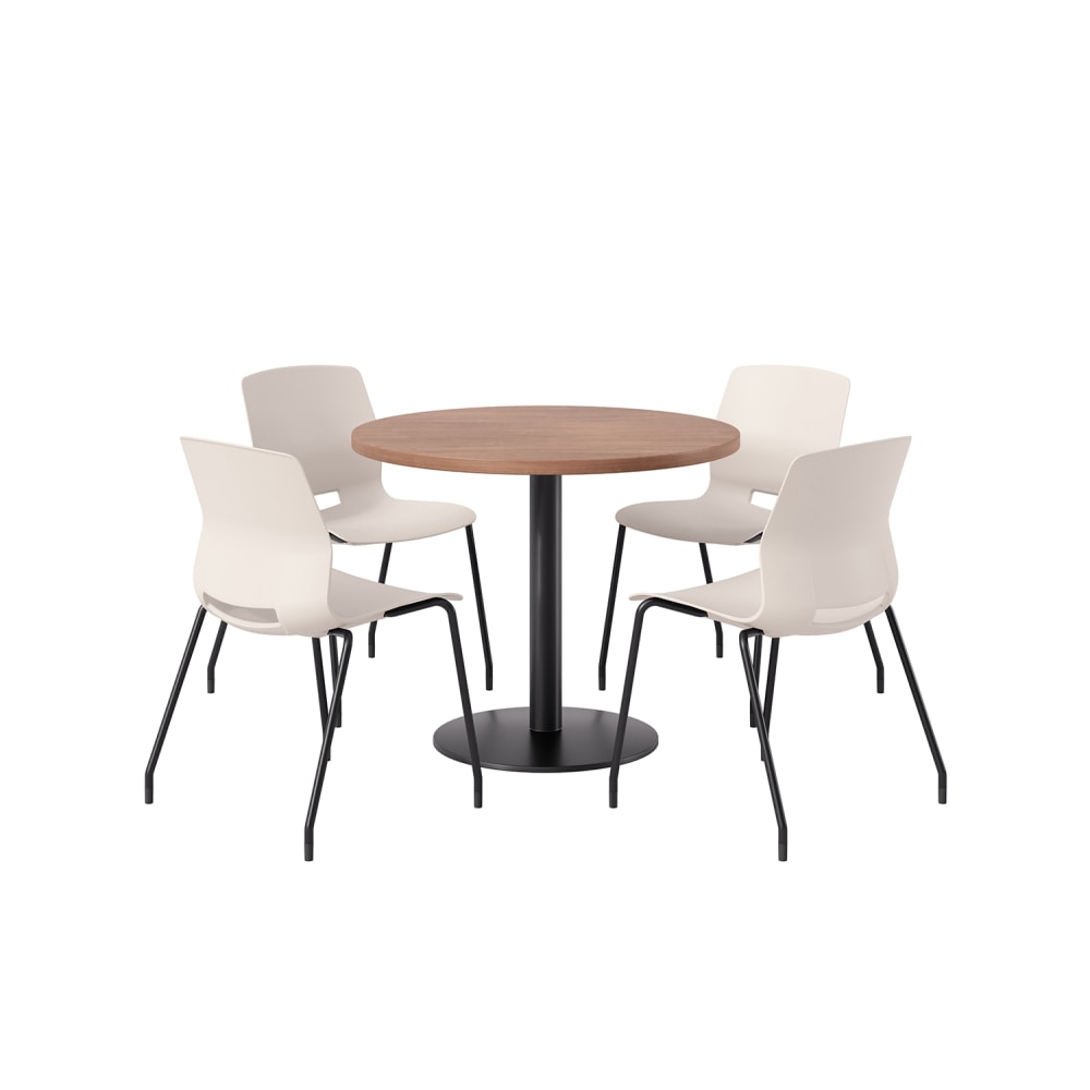 KFI Studios Midtown Pedestal Round Standard H Table