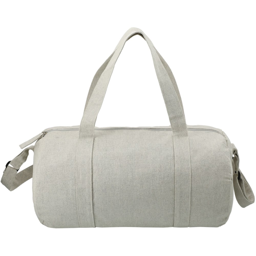 Custom Promotional Repose Cotton Barrel Duffel, 10" x