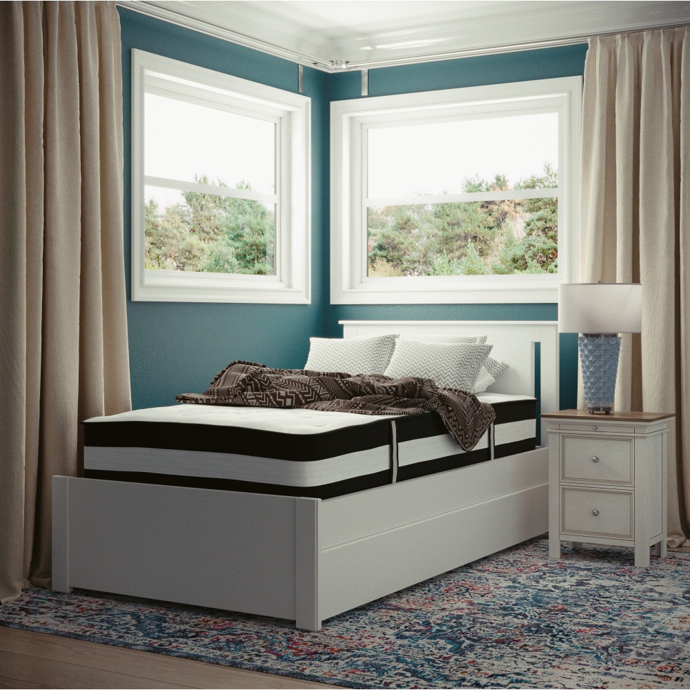 Flash Furniture Capri Comfortable Sleep 12" Foam And