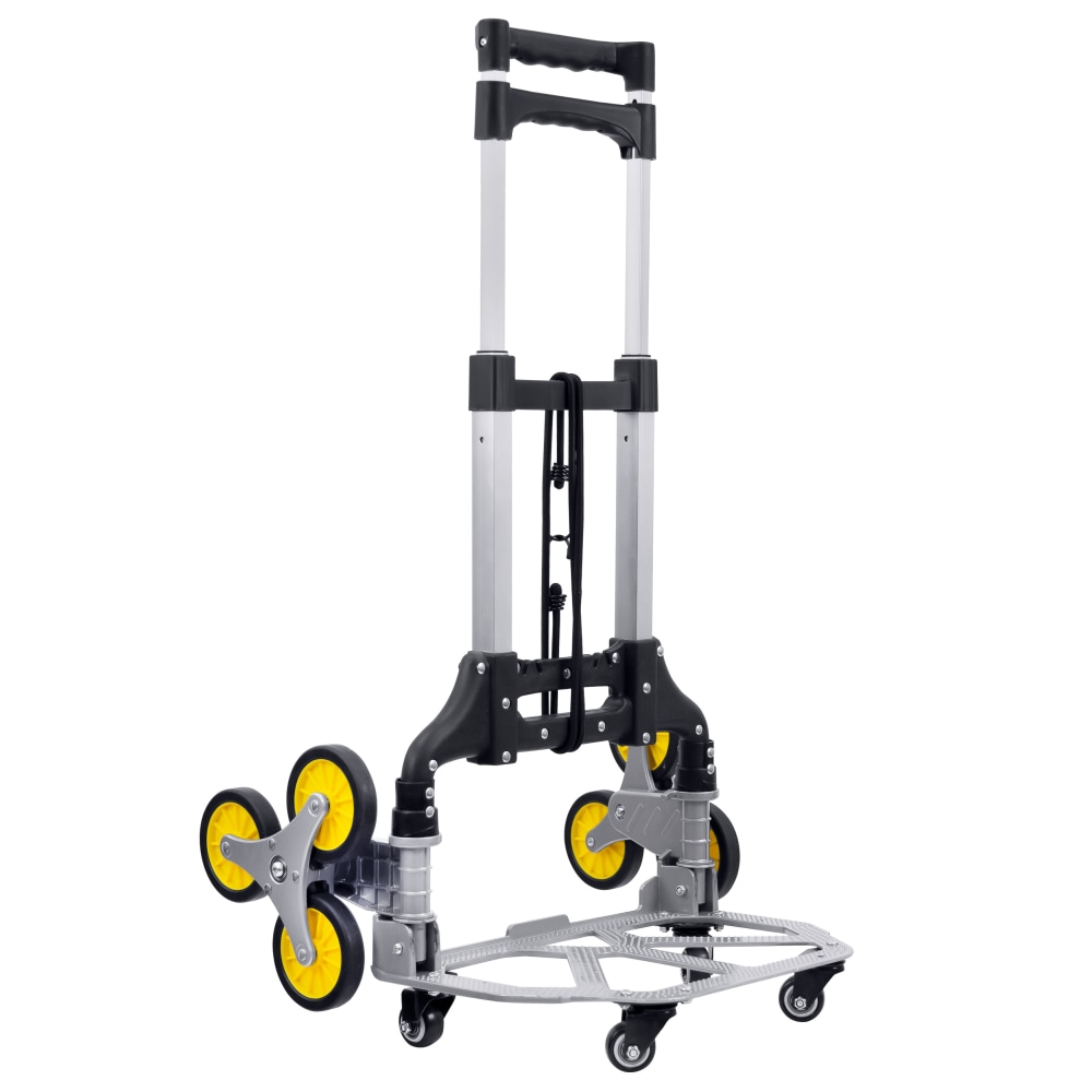 Mount-It! Steel Tri-Wheel Stair Climber Hand Truck, 42"H
