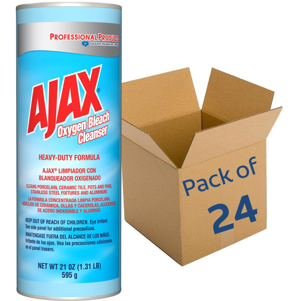 Ajax® Oxygen Bleach Cleanser, 21 Oz Bottle, Case