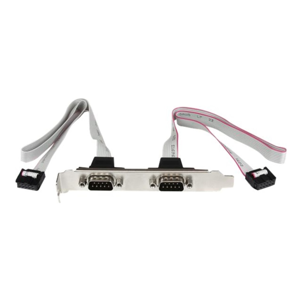 StarTech.com 2 Port 16in DB9 Serial Port BRacket