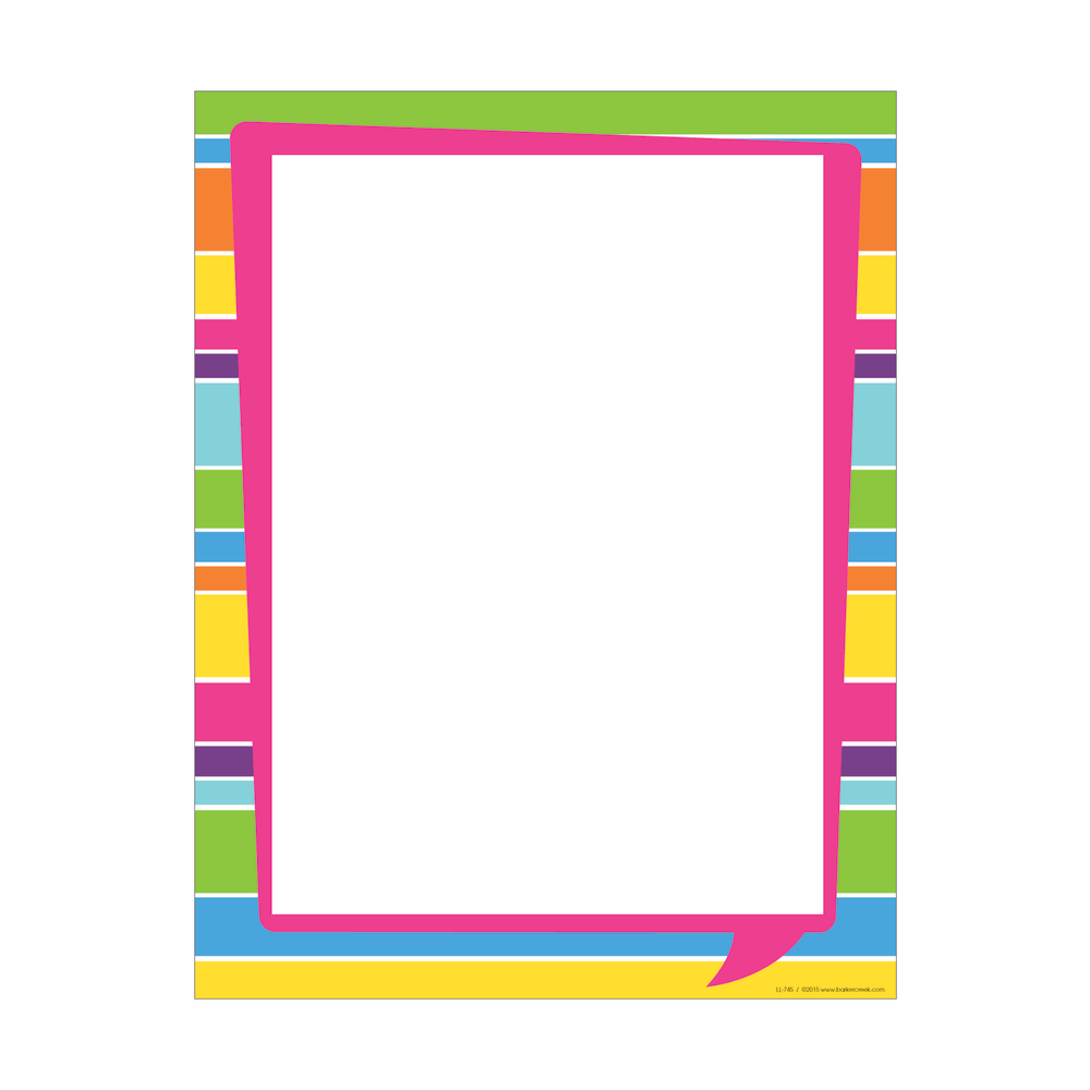 Barker Creek Computer Paper, 8 1/2" x 11",