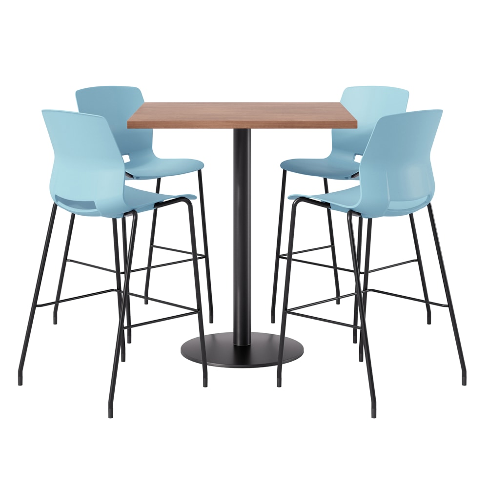 KFI Studios Proof Bistro Square Pedestal Table, Includes