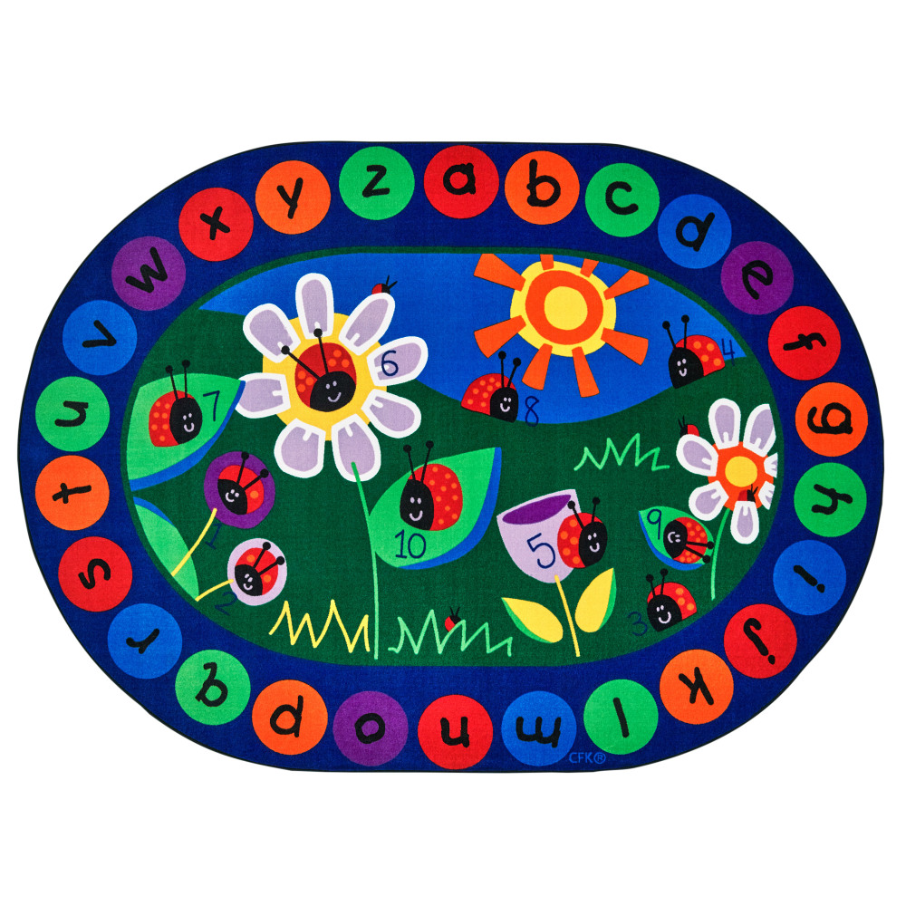 Carpets for Kids® Premium Collection Ladybug Circletime Classroom
