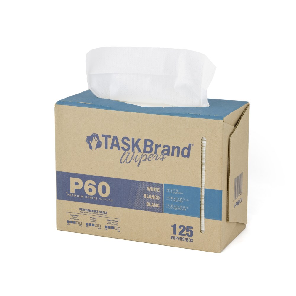 Hospeco TaskBrand P60 Premium Series Wiper, 9”H x