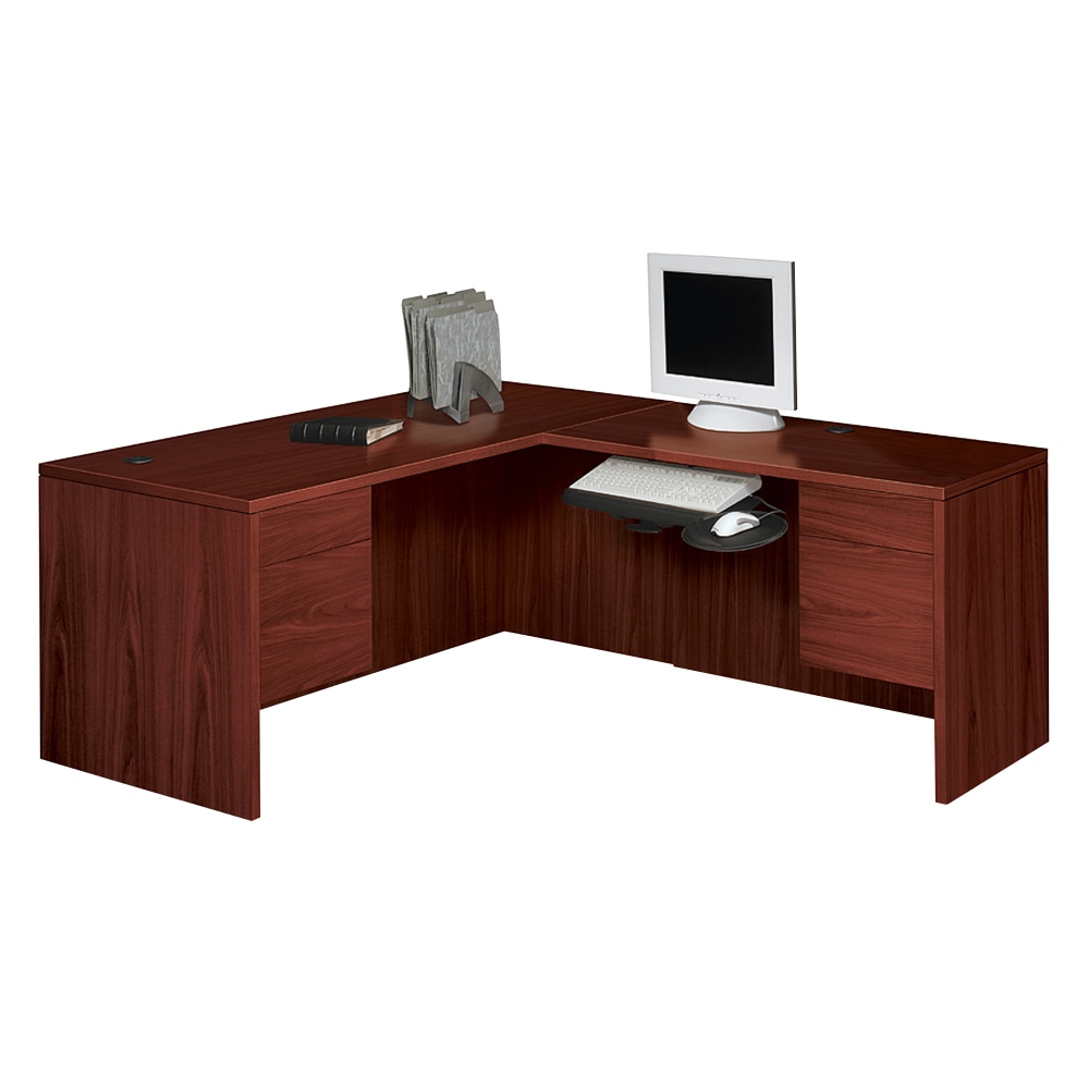 HON® 10500 48"W 3/4 Pedestal Right Desk Return,