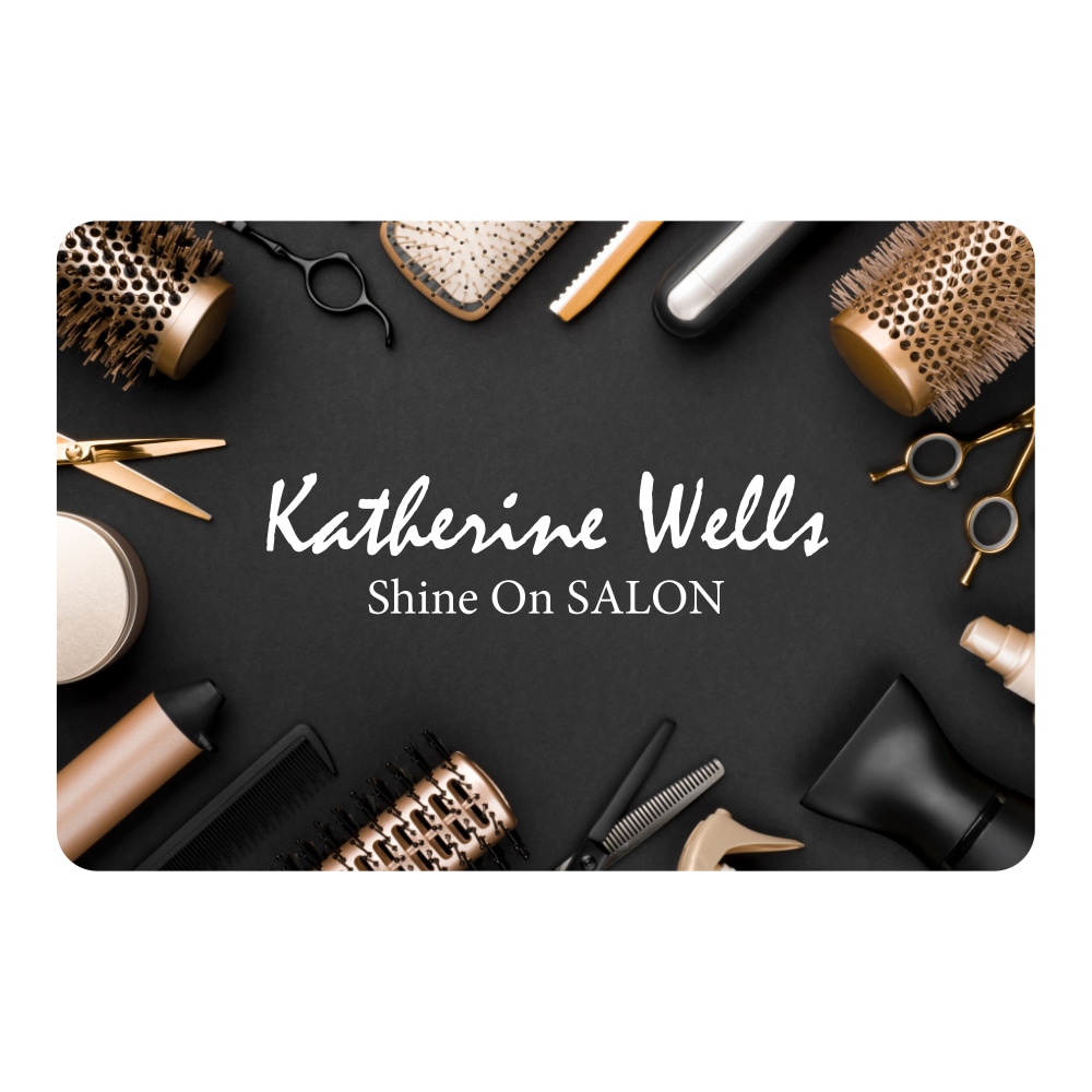 Custom Printed Full Color Rectangle Name Badge/Tag, Round