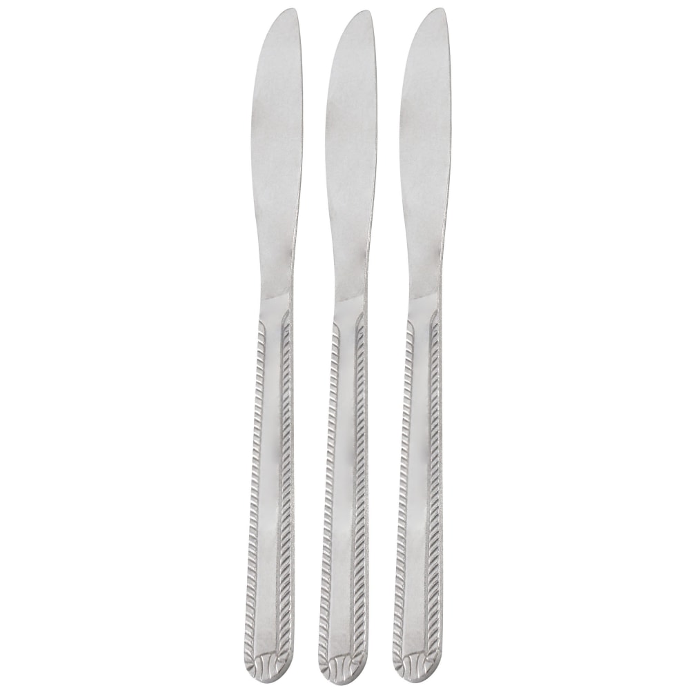 Gibson Home Tustin 3-Piece Stainless Steel Dinner Knife