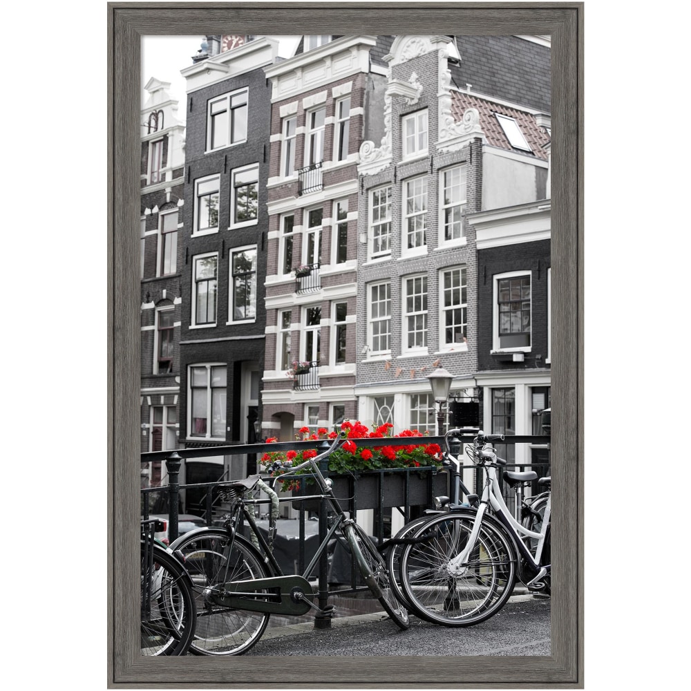 Amanti Art Narrow Wood Picture Frame, 33" x