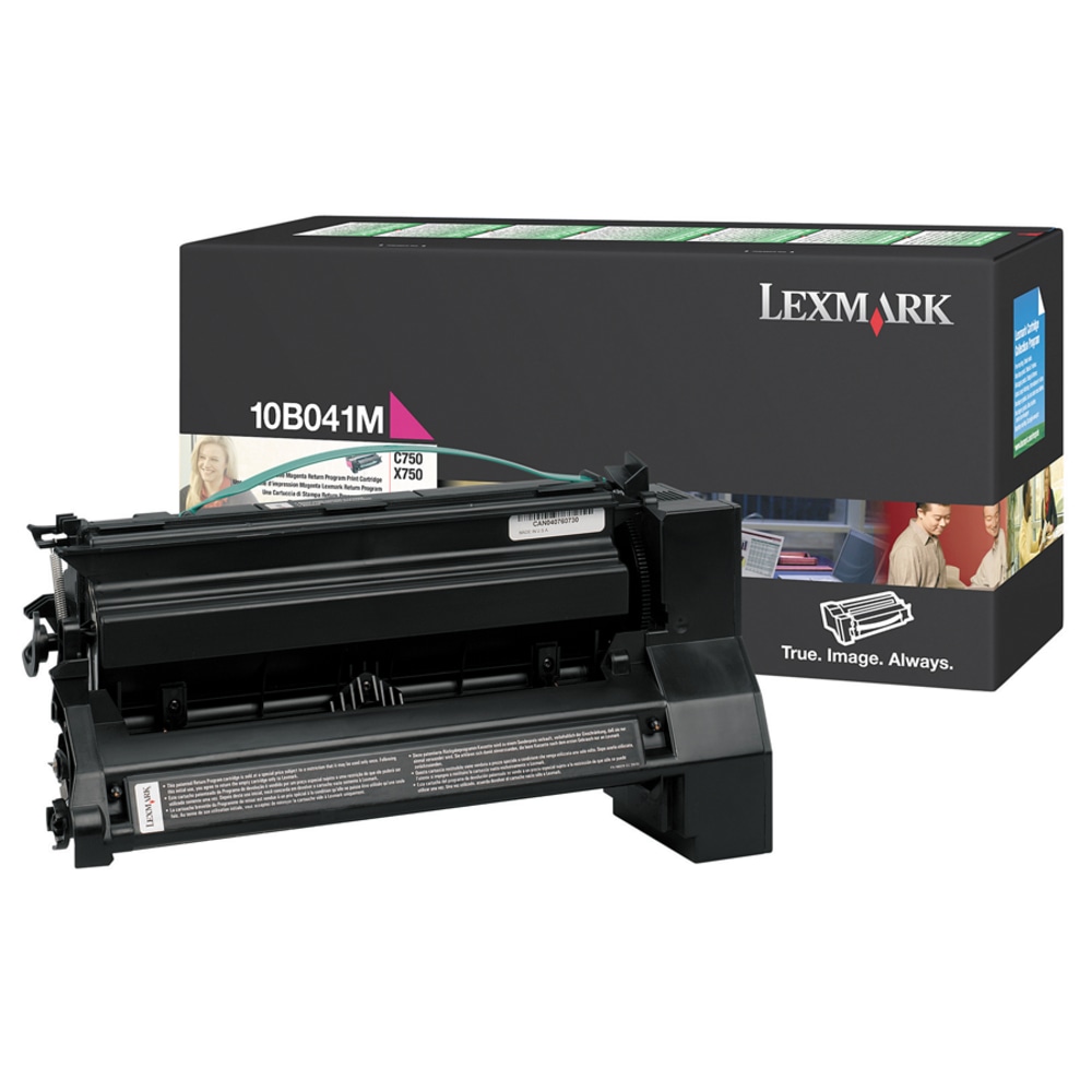 Lexmark™ 10B041M Return Program Magenta Toner Cartridge
