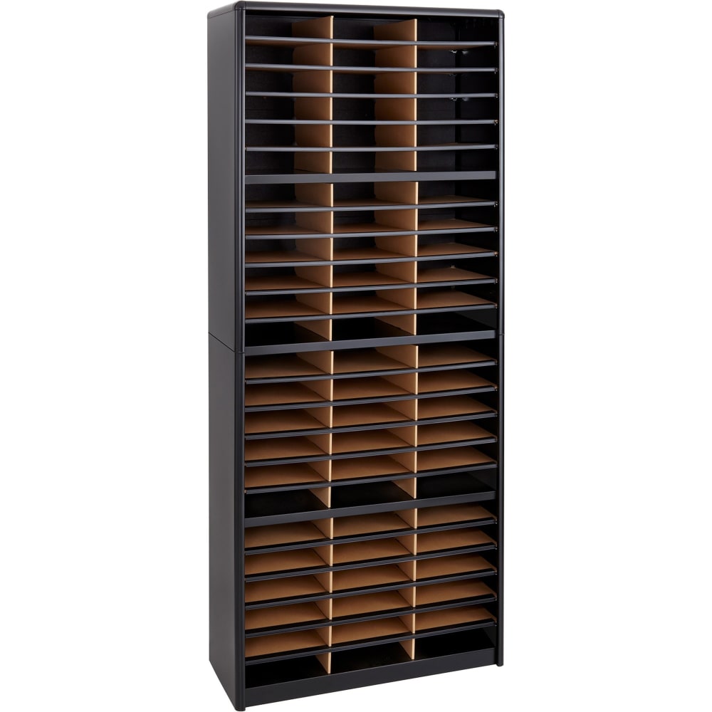 Safco® Value Sorter® Steel Corrugated Literature Organizer, 72