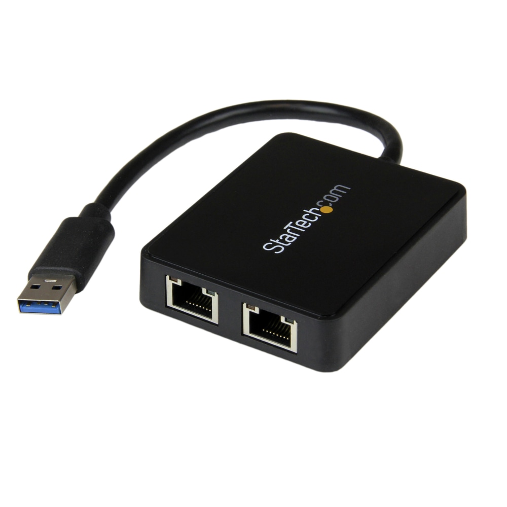StarTech.com USB 3.0 To Dual Port Gigabit Ethernet